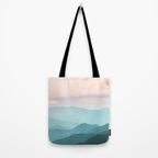 Smoky Mountain National Park Sunset Layers II - Nature Photography Tote Bag Gallery Image 2