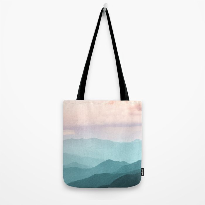 Smoky Mountain National Park Sunset Layers II - Nature Photography Tote Bag Gallery Image 2