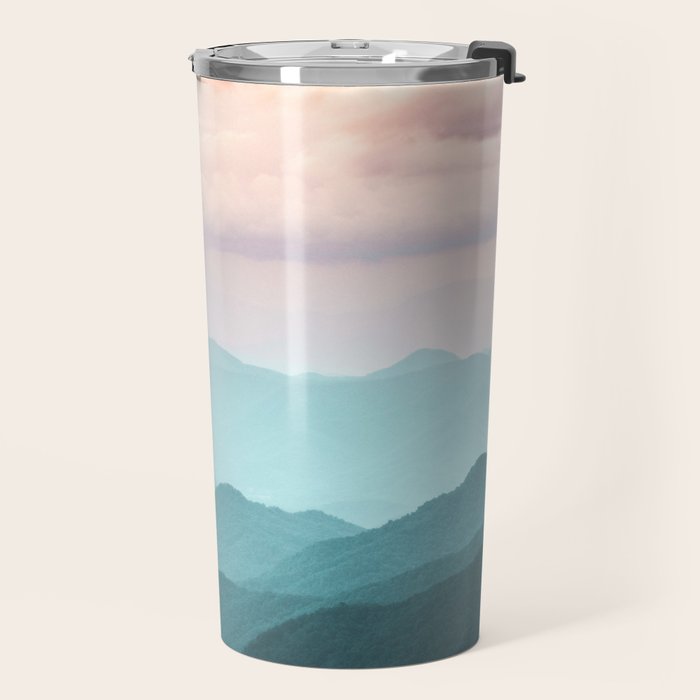 Smoky Mountain National Park Sunset Layers II - Nature Photography Travel Mug Gallery Image 2