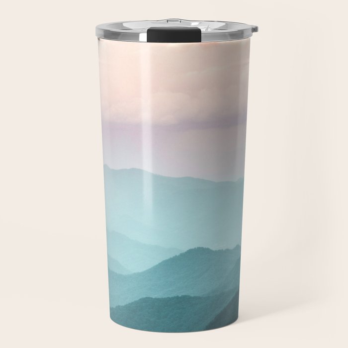 Smoky Mountain National Park Sunset Layers II - Nature Photography Travel Mug Gallery Image 1