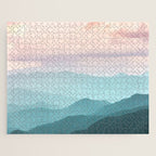 Smoky Mountain National Park Sunset Layers II - Nature Photography Jigsaw Puzzle Gallery Image 1