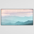 Smoky Mountain National Park Sunset Layers II - Nature Photography Desk Mat Gallery Image 3