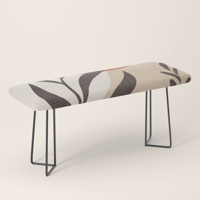 Minimal Abstract Art Plant 8 Bench Gallery Image 1