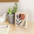 Minimal Abstract Art Plant 8 Mini Art Print Gallery Image 2