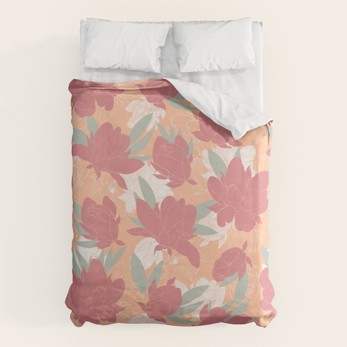 Big floral blossoms PF3 Duvet Cover Gallery Image 6