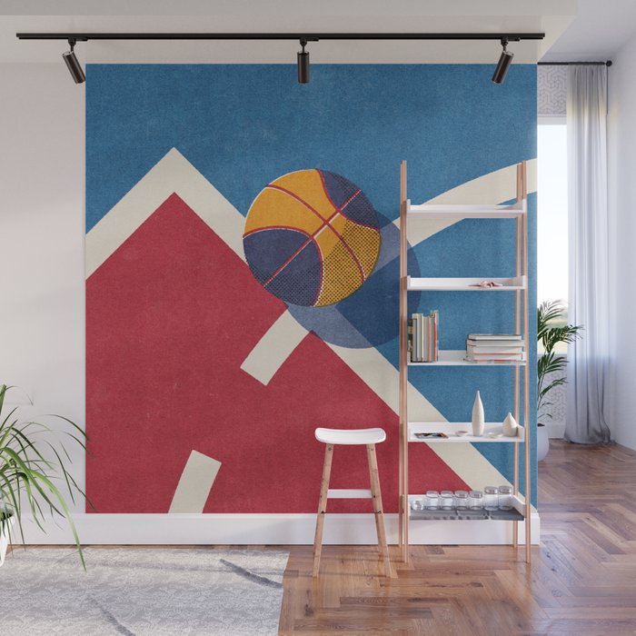BALLS - Basketball - Street - II Wall Mural Gallery Image 1