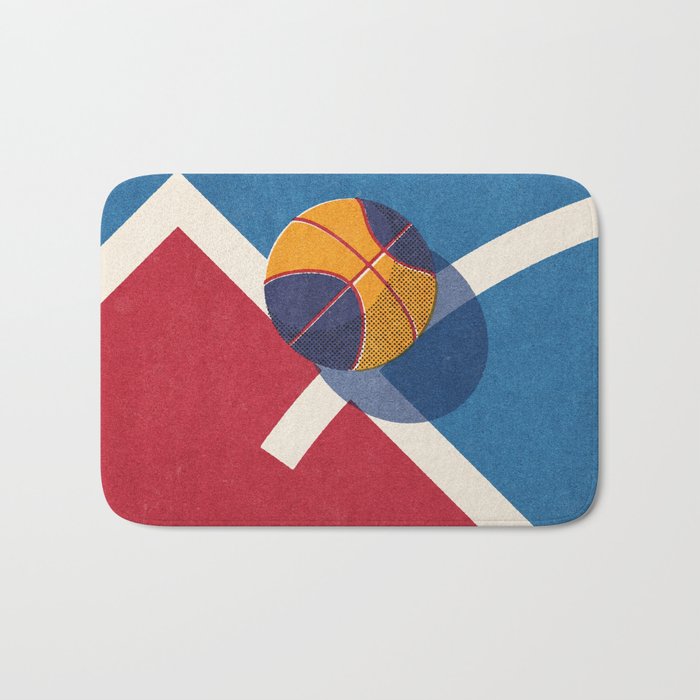 BALLS - Basketball - Street - II Bath Mat Gallery Image 1
