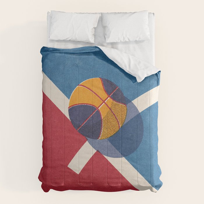 BALLS - Basketball - Street - II Comforter Gallery Image 6