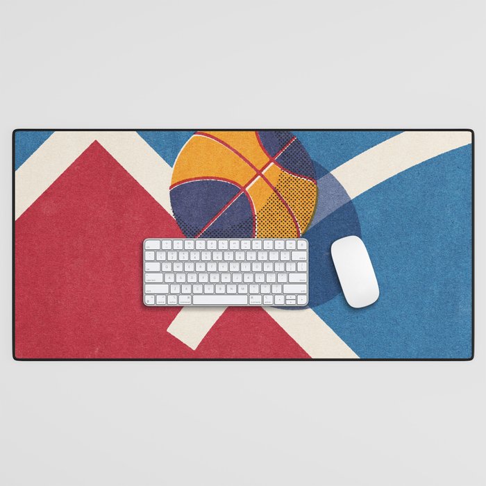 BALLS - Basketball - Street - II Desk Mat Gallery Image 1