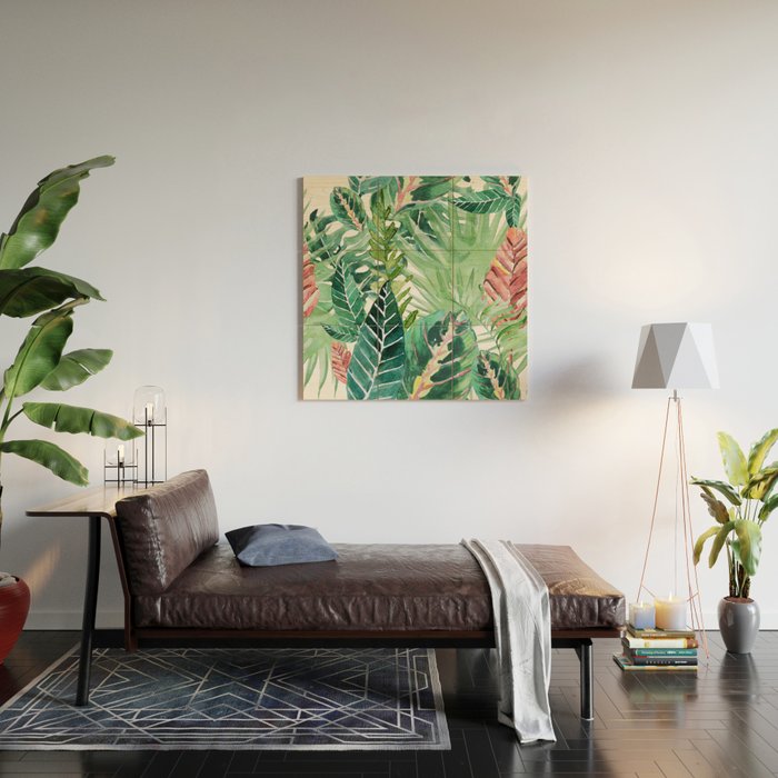 Havana jungle Wood Wall Art Gallery Image 2