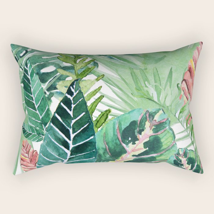 Havana jungle Rectangular Pillow Gallery Image 2