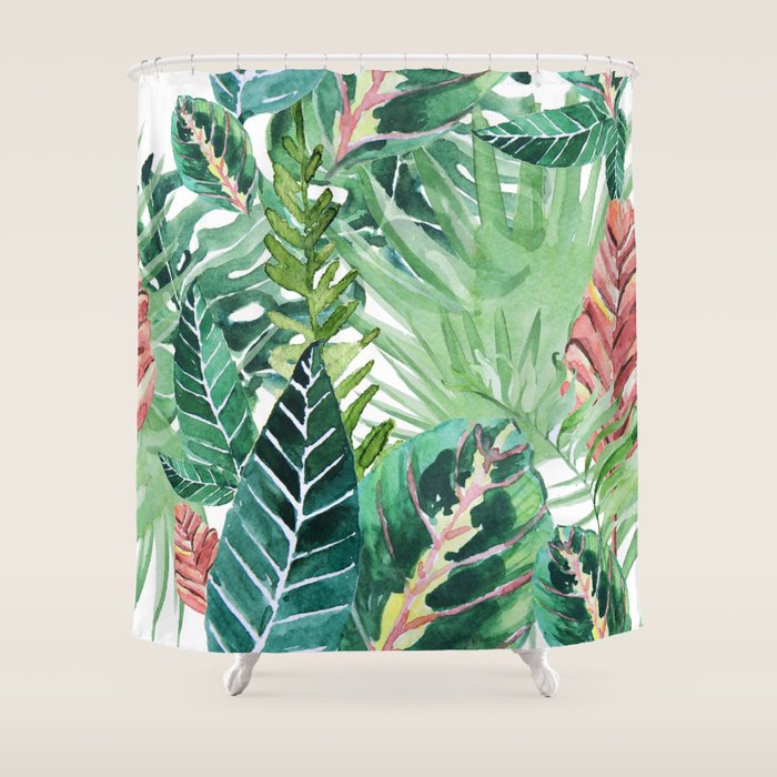 Havana jungle Shower Curtain Gallery Image 1