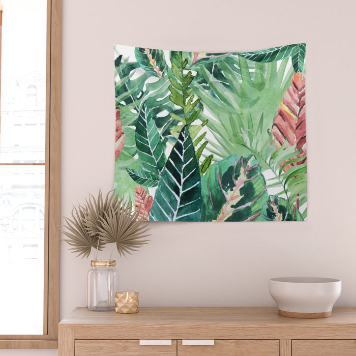 Havana jungle Wall Tapestry Gallery Image 2