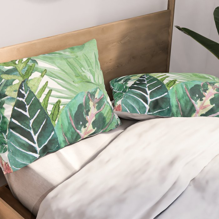 Havana jungle Pillow Sham Gallery Image 2