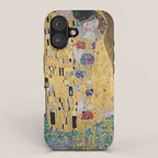 Gustav Klimt: "The Kiss" (1907-1908) iPhone Case Gallery Image 1