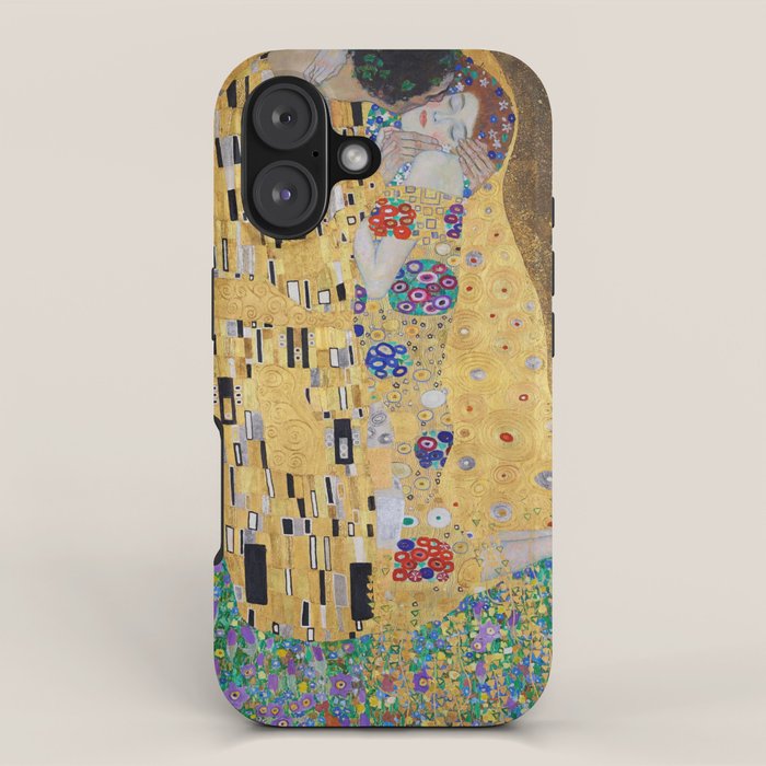 Gustav Klimt: "The Kiss" (1907-1908) iPhone Case Gallery Image 1