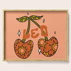 Leo Cherries Serving Tray Gallery Image 1