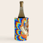 Fighting Tiger - Optical illusion  Wine Chiller Gallery Image 2