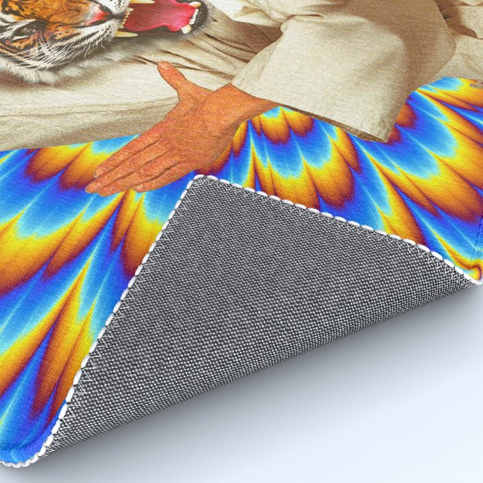 Fighting Tiger - Optical illusion  Rug Gallery Image 4