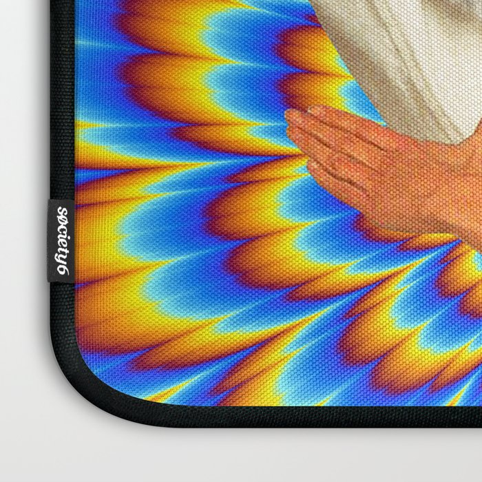 Fighting Tiger - Optical illusion  Laptop Sleeve Gallery Image 3