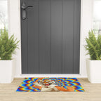 Fighting Tiger - Optical illusion  Welcome Mat Gallery Image 3