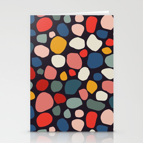 Pebbles abstract pattern Stationery Card Gallery Image 1