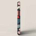 Pebbles abstract pattern iPhone Case Gallery Image 2