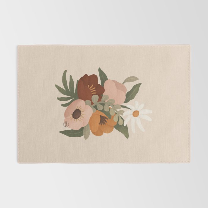 Gloria Floral Rug Gallery Image 2