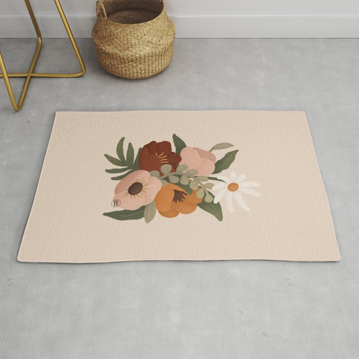 Gloria Floral Rug Gallery Image 1