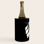 Love Palm Branch In Black  Wine Chiller Gallery Image 2