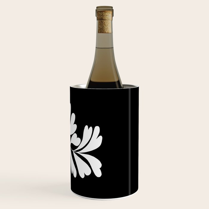 Love Palm Branch In Black  Wine Chiller Gallery Image 3