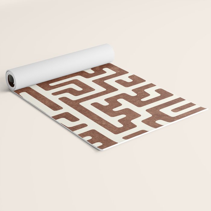 maze in brandywine Yoga Mat Gallery Image 2