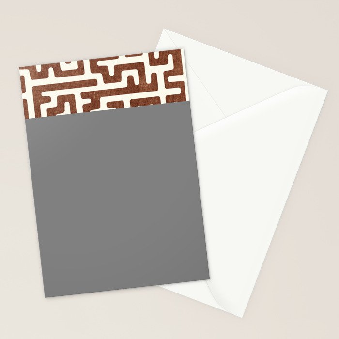 maze in brandywine Stationery Card Gallery Image 2