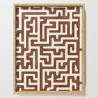maze in brandywine Serving Tray Gallery Image 1