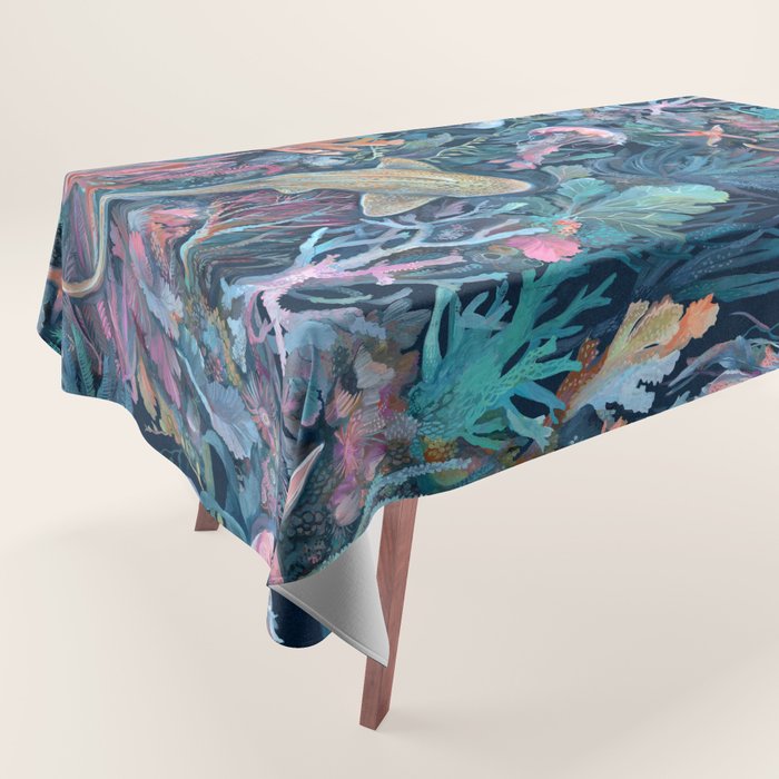 Marine Life Tablecloth Gallery Image 1