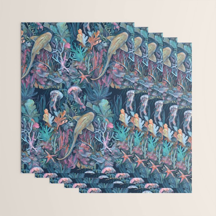 Marine Life Wrapping Paper Gallery Image 3