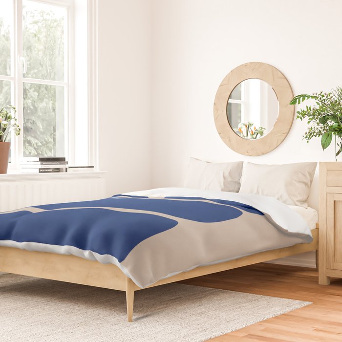 Five Leaf Plant - 1/3 Duvet Cover Gallery Image 2