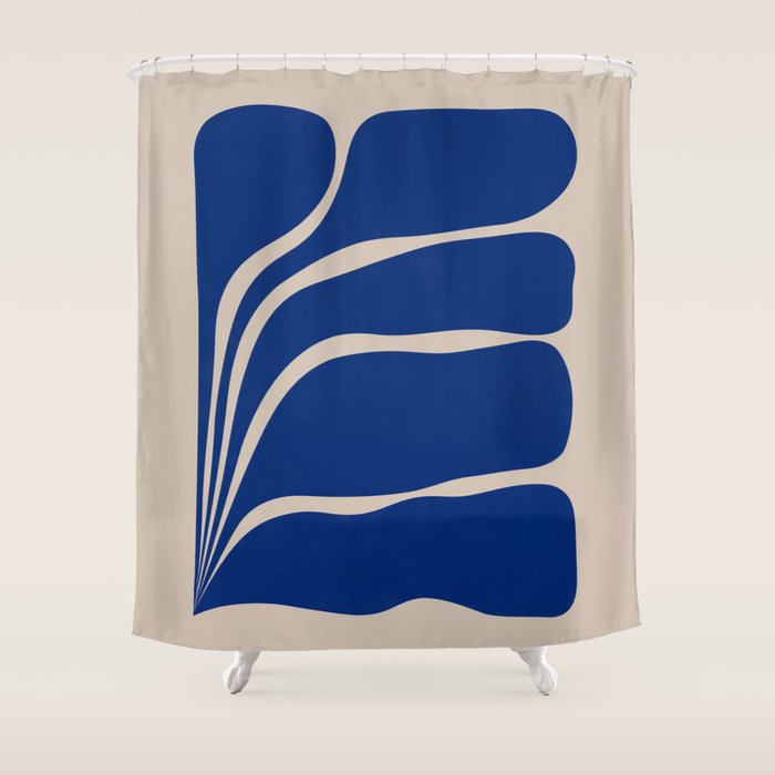 Five Leaf Plant - 1/3 Shower Curtain Gallery Image 1