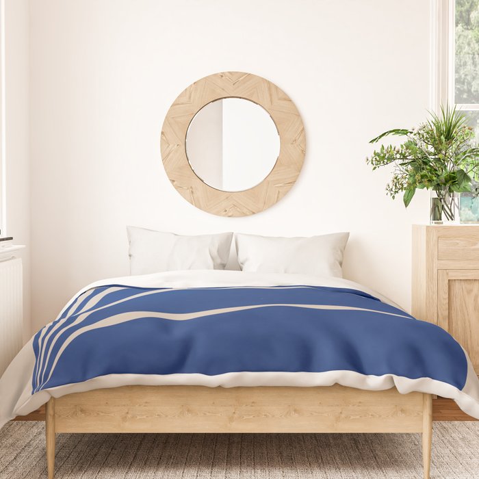 Five Leaf Plant - 1/3 Duvet Cover Gallery Image 3