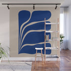 Five Leaf Plant - 1/3 Wall Mural Gallery Image 1
