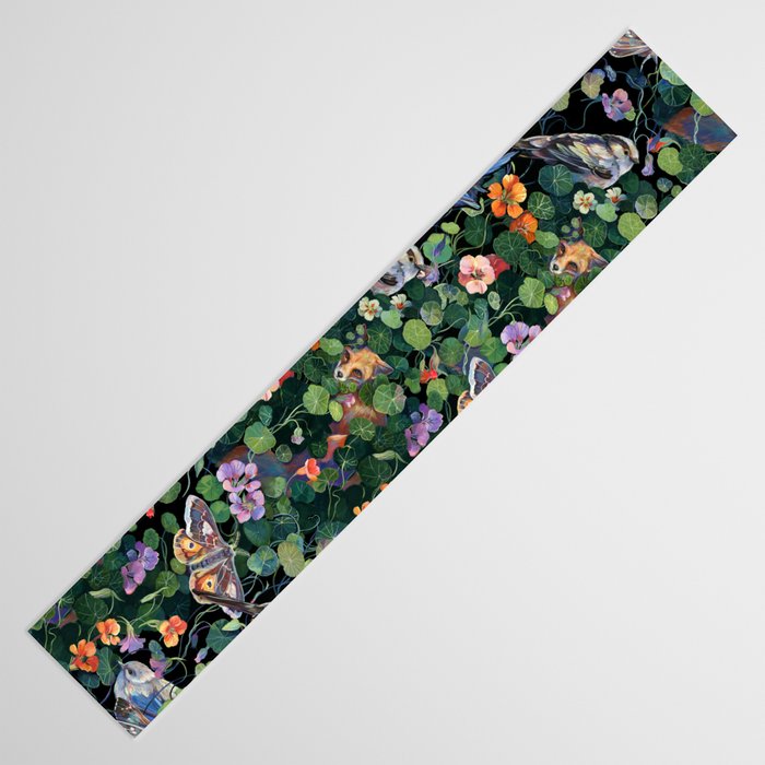Nasturtium Fox Garden Table Runner Gallery Image 3