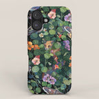 Nasturtium Fox Garden iPhone Case Gallery Image 1