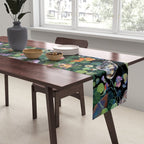 Nasturtium Fox Garden Table Runner Gallery Image 2