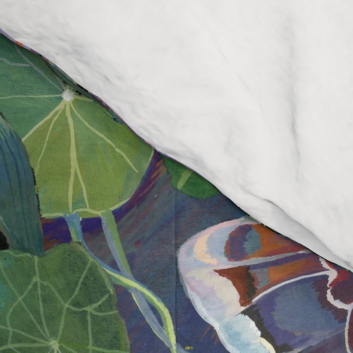 Nasturtium Fox Garden Comforter Gallery Image 4