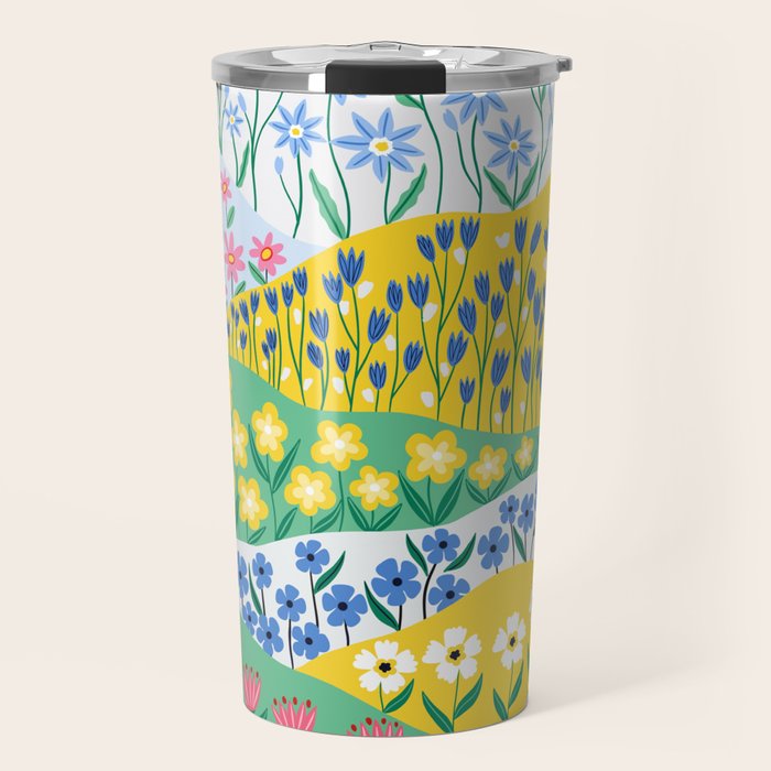 Spring Fields Travel Mug Gallery Image 1