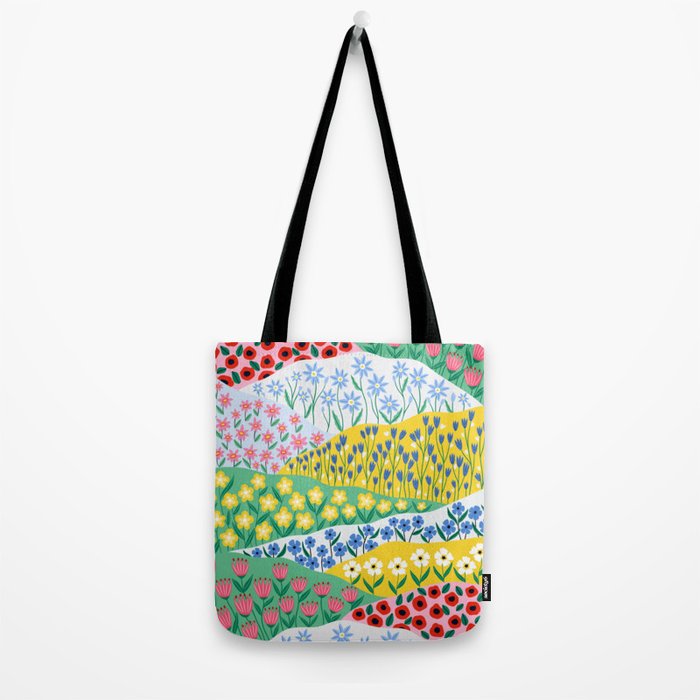 Spring Fields Tote Bag Gallery Image 2