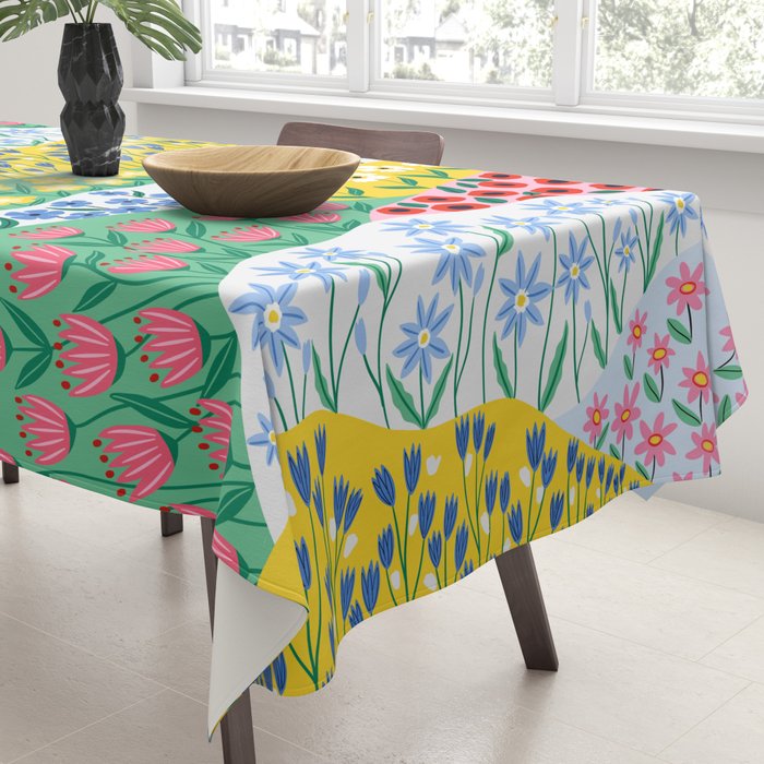 Spring Fields Tablecloth Gallery Image 3