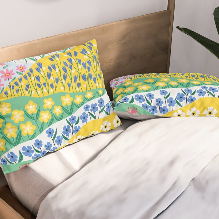 Spring Fields Pillow Sham Gallery Image 2