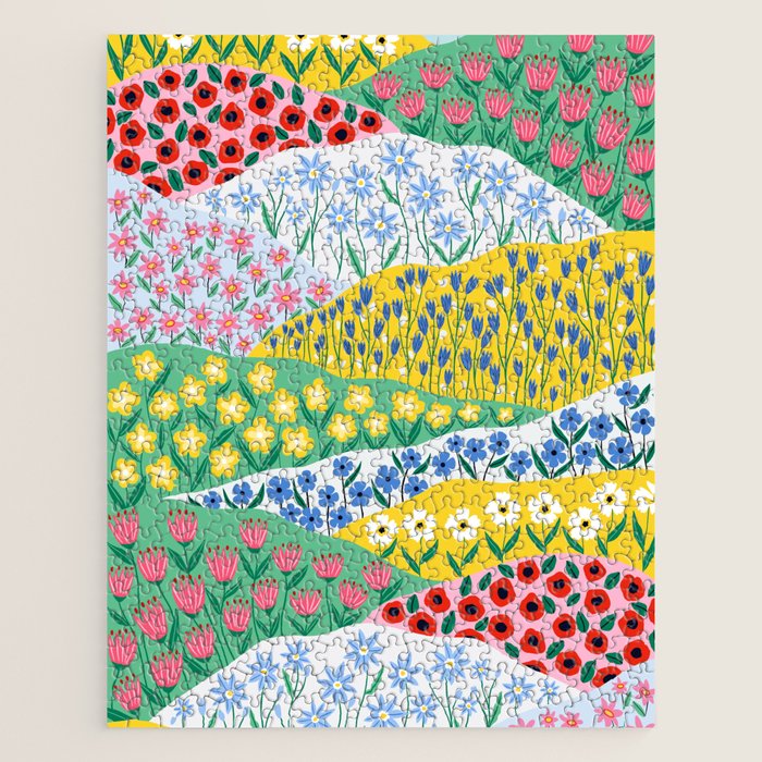 Spring Fields Jigsaw Puzzle Gallery Image 1