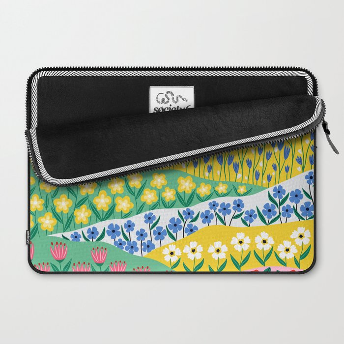 Spring Fields Laptop Sleeve Gallery Image 2